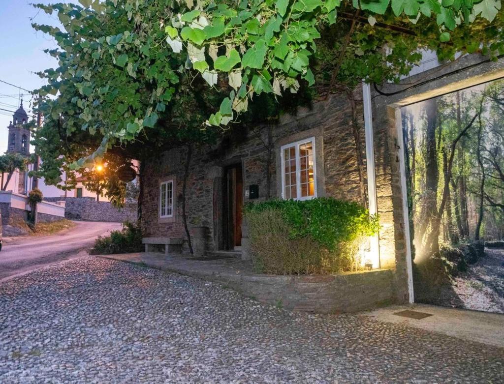 Casa Santaia en Casal de Calma O Pedrouzo Exterior foto